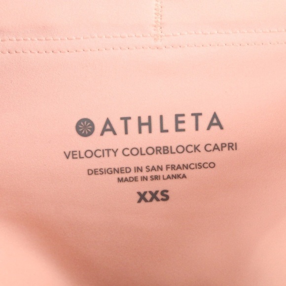 Athleta Velocity Colorblock Capri Leggings - Picture 8 of 8